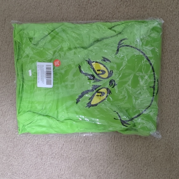 Grinch long sleeve T-shirt Men's 3XL - Picture 3 of 3